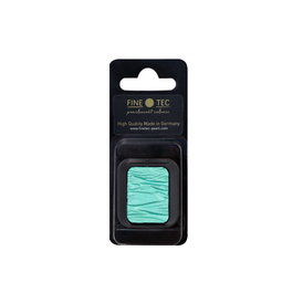 Finetec Pastilla de acuarela nacarada Verde Caribe